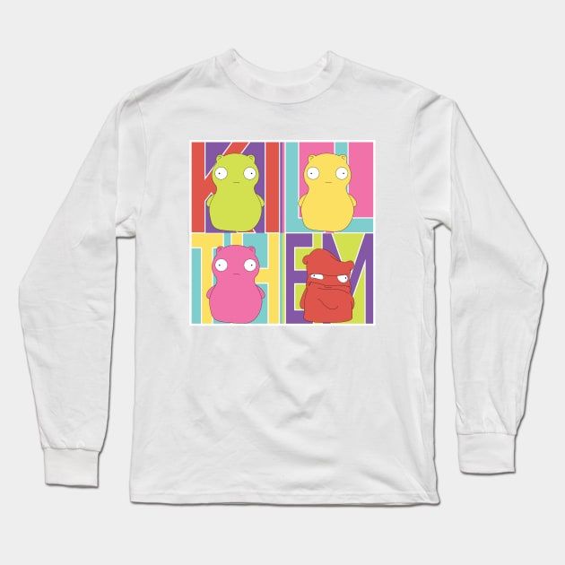 Kill Them Kuchi Long Sleeve T-Shirt by gaysondesigns